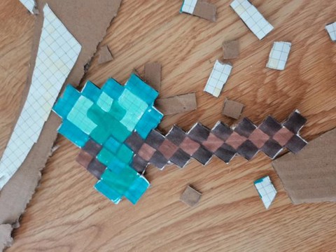 我的世界小木斧怎么用