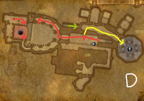 魔兽世界卡拉赞怎么走