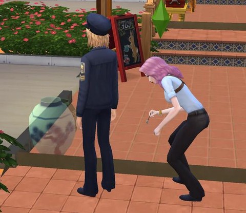 模拟人生4怎么当警察