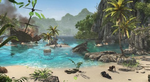 刺客信条4怎么登船