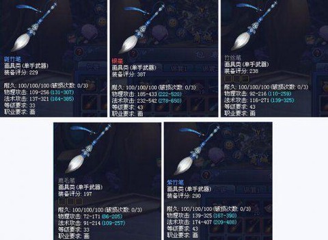 倩女幽魂2装备怎么看